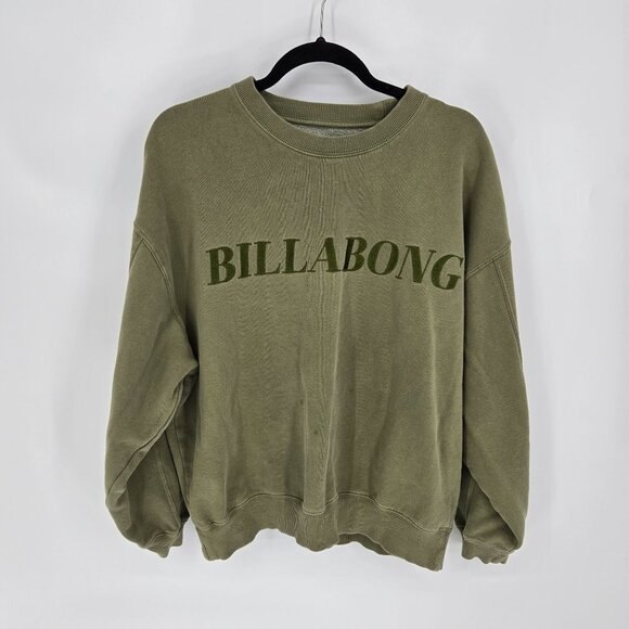 Billabong size medium Evergreen Baseline Kendall oversized pullover sweatshirt - Picture 12 of 12